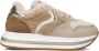 VOILE BLANCHE Lage Sneakers Dames Melany Maat: 36 Materiaal: Suède Kleur: Bruin - Thumbnail 1