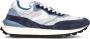 VOILE BLANCHE Lage Sneakers Heren Qwark Hype Man Maat: 46 Materiaal: Suède Kleur: Blauw - Thumbnail 1