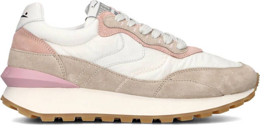 Voile blanche Beige Suède Dames Sneakers Hype Multicolor Dames