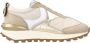 Voile blanche Stijlvolle Qwark Woman Sneakers Yellow Dames - Thumbnail 1