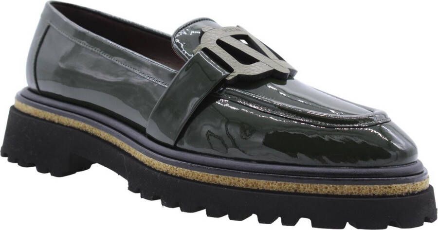 Voltan Elegante Klassieke Loafers Dames Stijl Green Dames - Foto 2