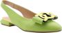 Voltan Stijlvolle Melite Pumps voor vrouwen Green Dames - Thumbnail 3