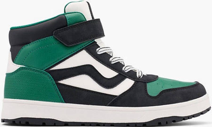 Vty Groene hoge sneaker