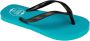 Waimea Teenslippers Junior Print Blauw Aqua Zwart - Thumbnail 1