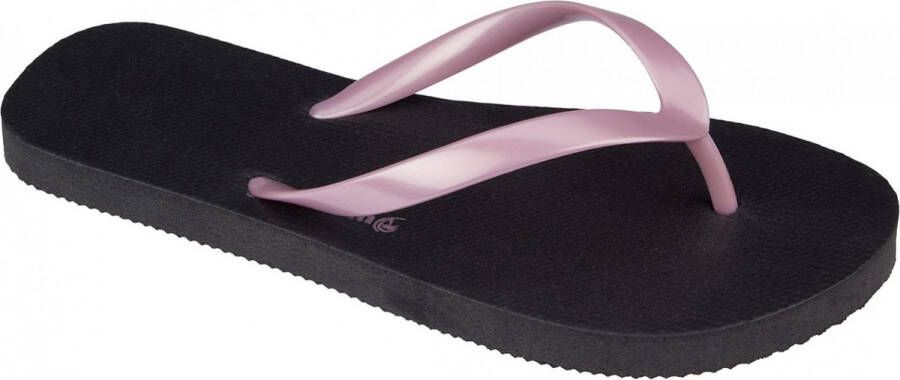 Waimea Teenslippers Mambo Beach Zwart Roze