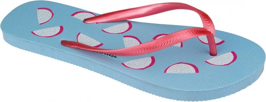 Waimea Teenslippers Miami Beach Dames Blauw roze