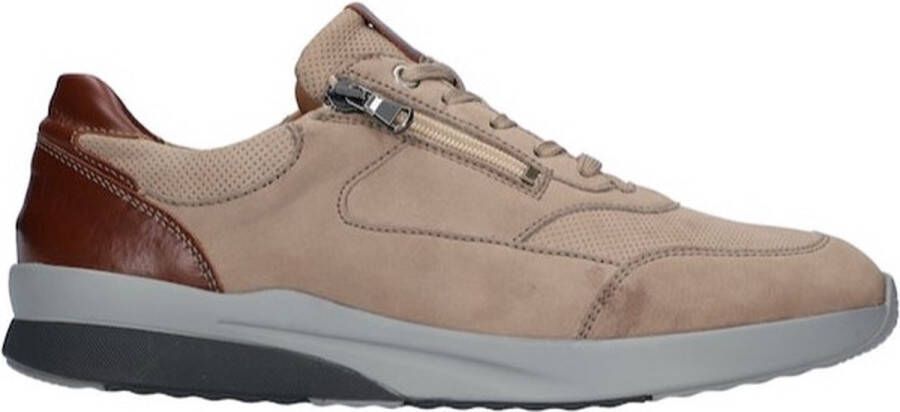 Waldlau FER HEREN SNEAKERS BEIGE 654001 419 060 K-FABIAN DENVER BUTHAN RIVA BEIGE COGNAC