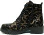 Wäldlaufer Waldlaufer Enkellaarsjes Dames Laarzen Damesschoenen Leer Leopardprint 716801 Leopard - Thumbnail 8