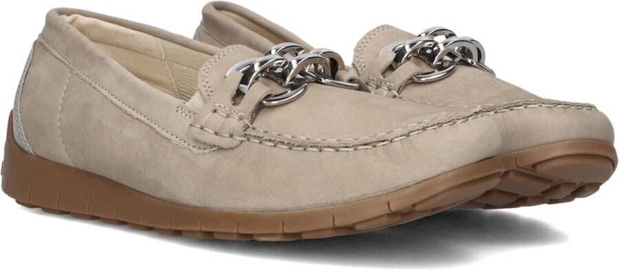 WALDLAUFER Waldläufer Mocassins Dames 785511 Maat: 40 Materiaal: Nubuck Kleur: Beige