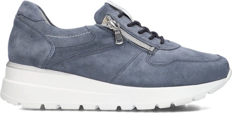 WALDLAUFER Waldläufer Lage Sneakers Dames 793007 Maat: 39 Materiaal: Suède Kleur: Blauw