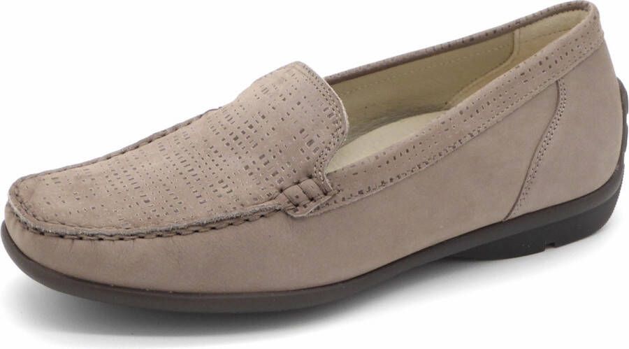 Waldläufer Dames Instapper 431000-303-060 Beige Wijdte H (40)