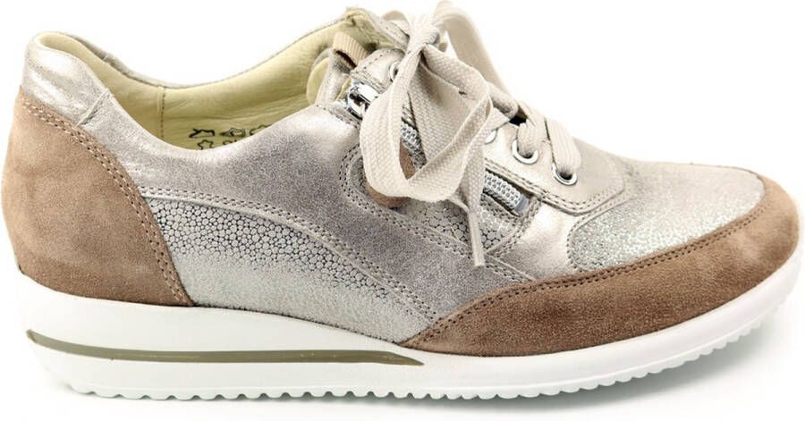 Wäldlaufer Waldlaufer 980008 H Himona Volwassenen Lage sneakersDames sneakers Wit beige