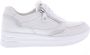 Waldläufer Comfortabele Arianna Sneaker met Rits en Veters White Heren - Thumbnail 5