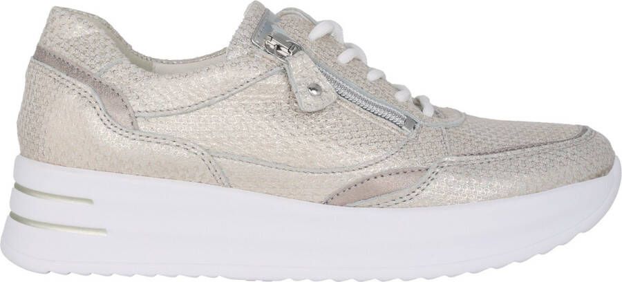 Waldläufer H-Arianna dames sneaker zilver