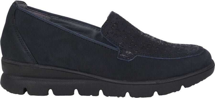 Waldläufer H-Bruni dames moccasin blauw