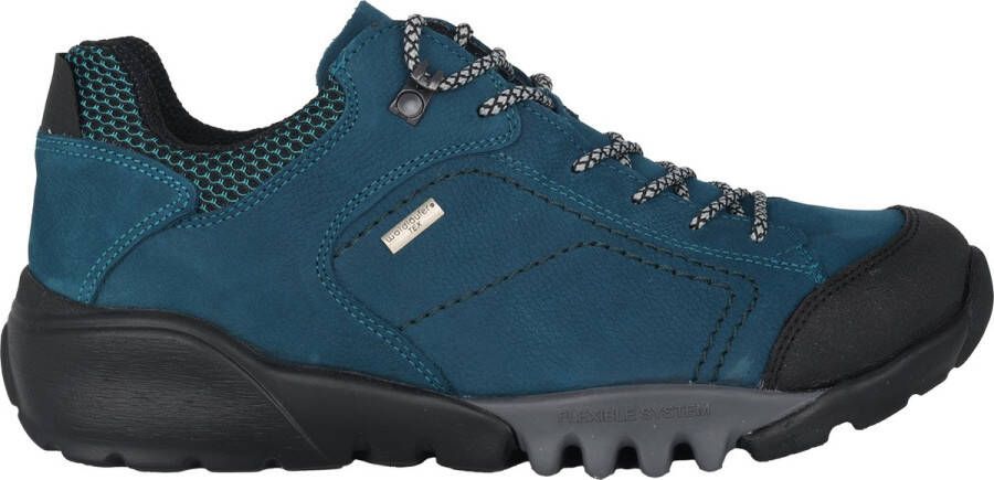 Waldläufer Comfortabele Heren Sneakers Blauw Blue Heren