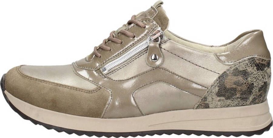 Wäldlaufer Waldlaufer H-Vicky Veterschoenen Laag taupe