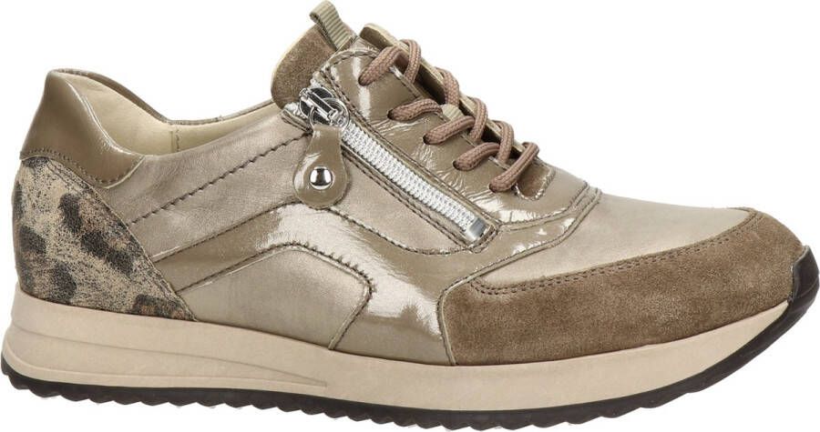 Waldläufer H-Vicky dames sneaker Beige multi +