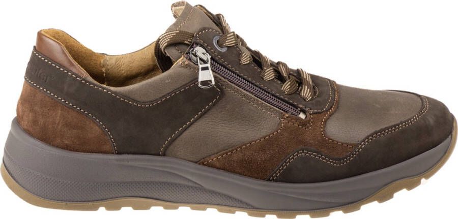 Waldläufer K-John heren sneaker bruin