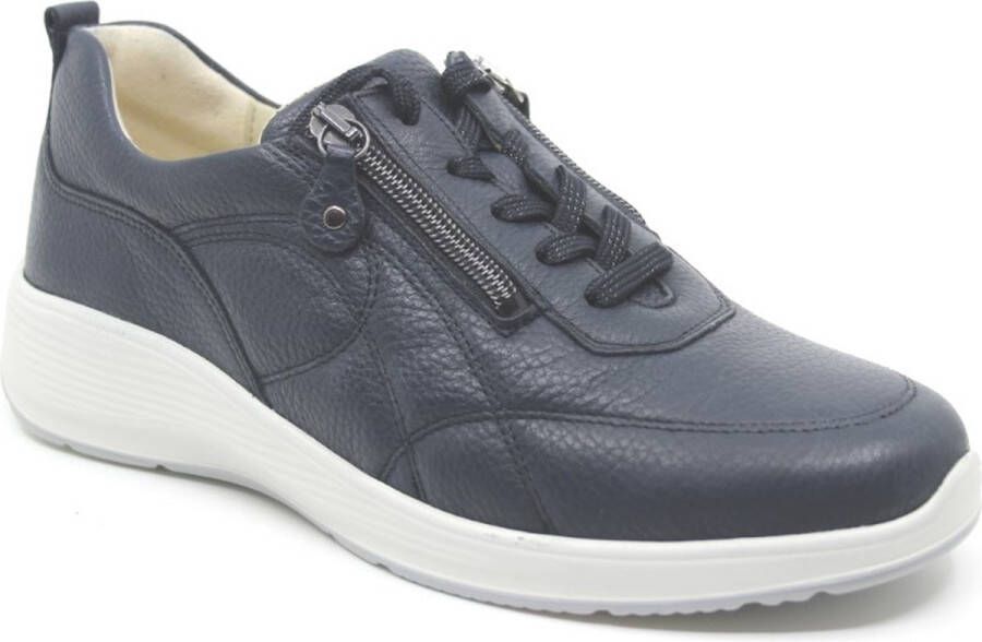 Waldläufer KALEA 698001 163 194 Blauwe dames sneaker wijdte K