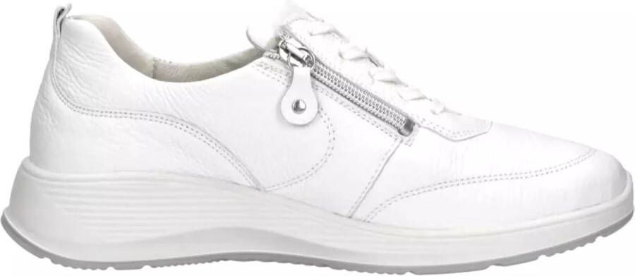 Waldläufer Comfortabele brede pasvorm damessneakers White Dames