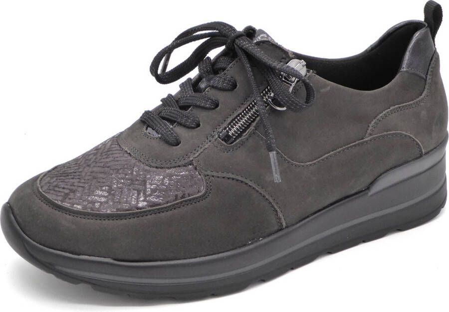 Waldläufer OrthoTritt Dames Sneaker 807M01-502-052 Grijs Wijdte