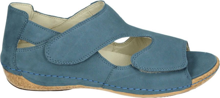 Wäldlaufer Waldlaufer 342024 Heliett Volwassenen Sandalen met hakDames Sandalen Blauw