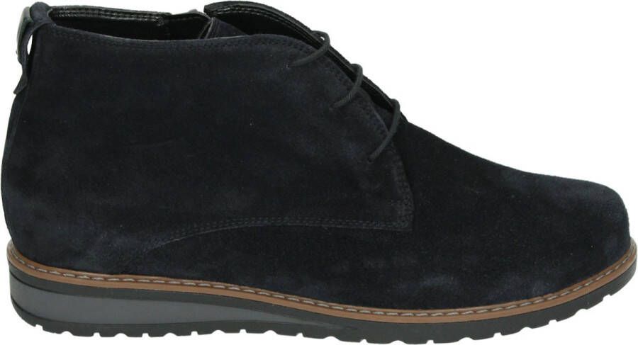 Waldläufer Waldlaufer 379808 H-Havida Volwassenen VeterlaarzenHoge sneakersDames veterschoenenHalf-hoge schoenen Blauw