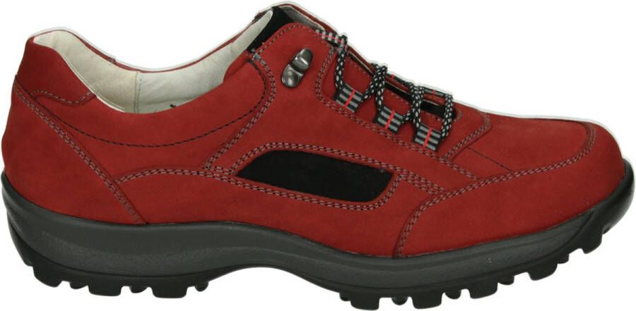 Wäldlaufer Waldlaufer 471000-Holly Dames veterschoenen Rood