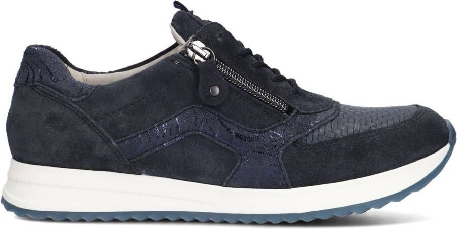 WALDLAUFER Waldläufer Lage Sneakers Dames 752003 Maat: 41 5 Materiaal: Suède Kleur: Blauw