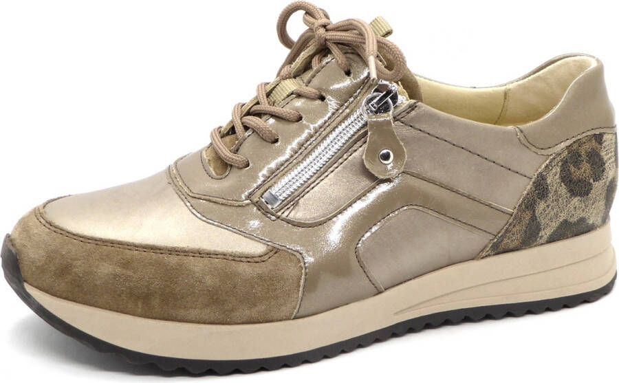 Wäldlaufer Waldlaufer 752004 H-Vicky Volwassenen Lage sneakersDames sneakers Wit beige