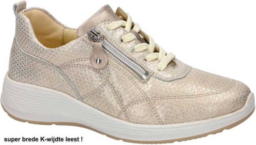 Waldläufer Waldlaufer Sneaker 698001 303 120 Goud Grijs Wijdte K