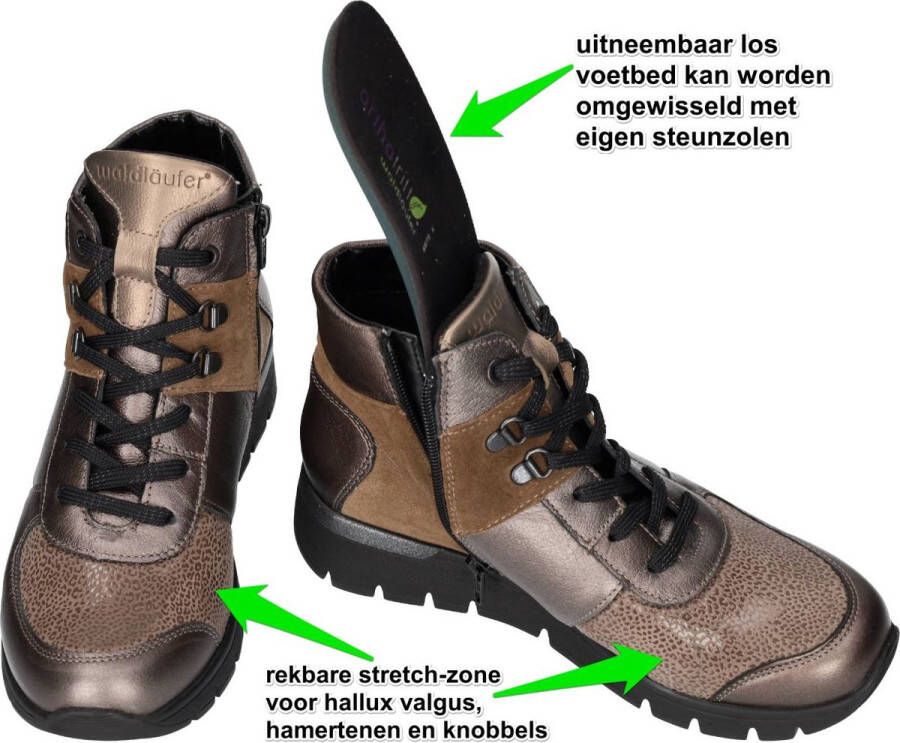 Waldlaufer Waldläufer 626K82 Trudy Minileostr. Order Veterschoenen