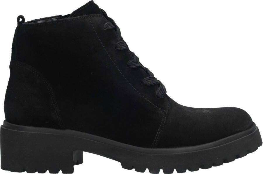 Wäldlaufer Waldläufer Dames Veterboot 716807-195-001 Zwart Wijdte H (41)