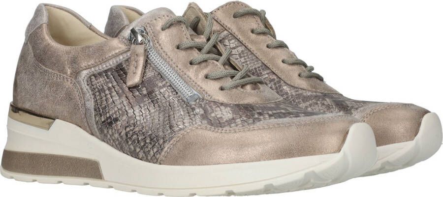 Waldläufer Zilveren Clara Sneaker met Ritssluiting Multicolor Dames