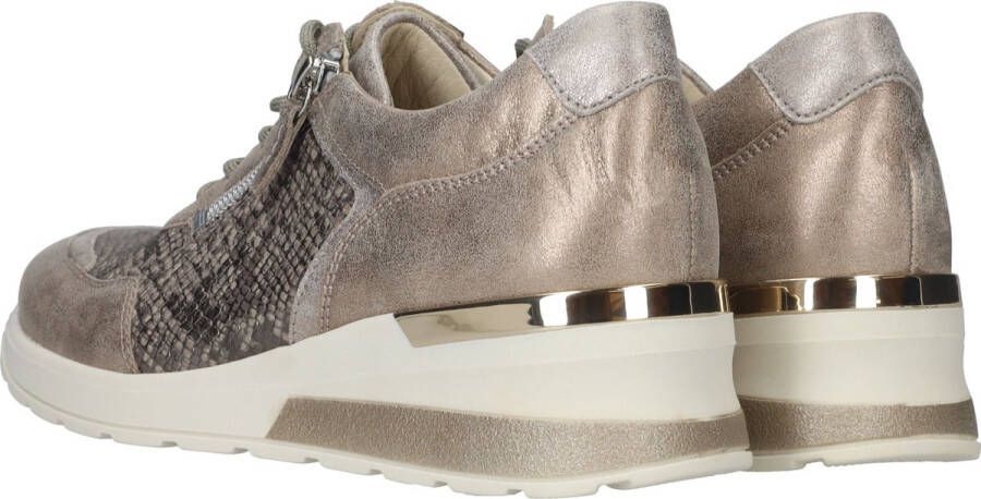 Waldläufer Zilveren Clara Sneaker met Ritssluiting Multicolor Dames