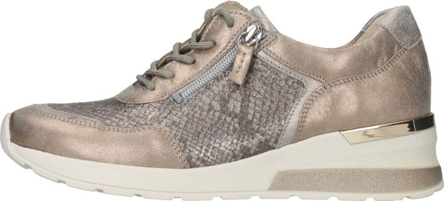 Waldläufer Zilveren Clara Sneaker met Ritssluiting Multicolor Dames