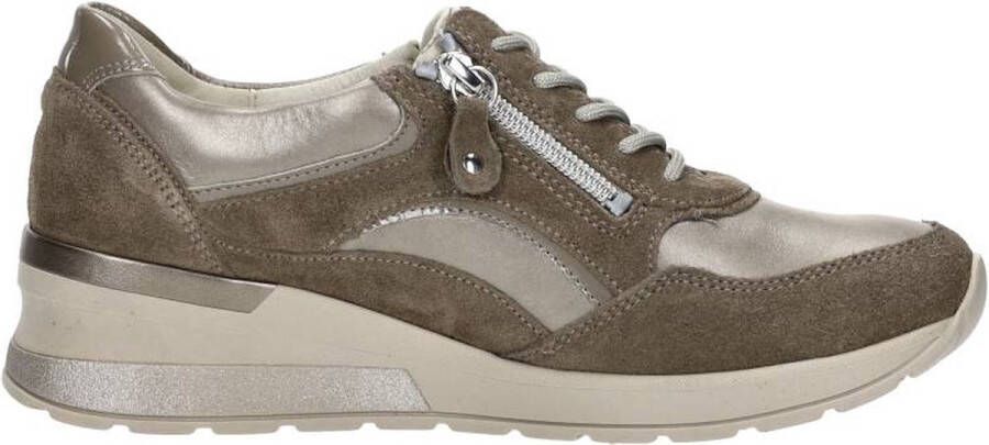 Wäldlaufer Waldlaufer H-Clara Veterschoenen Laag beige