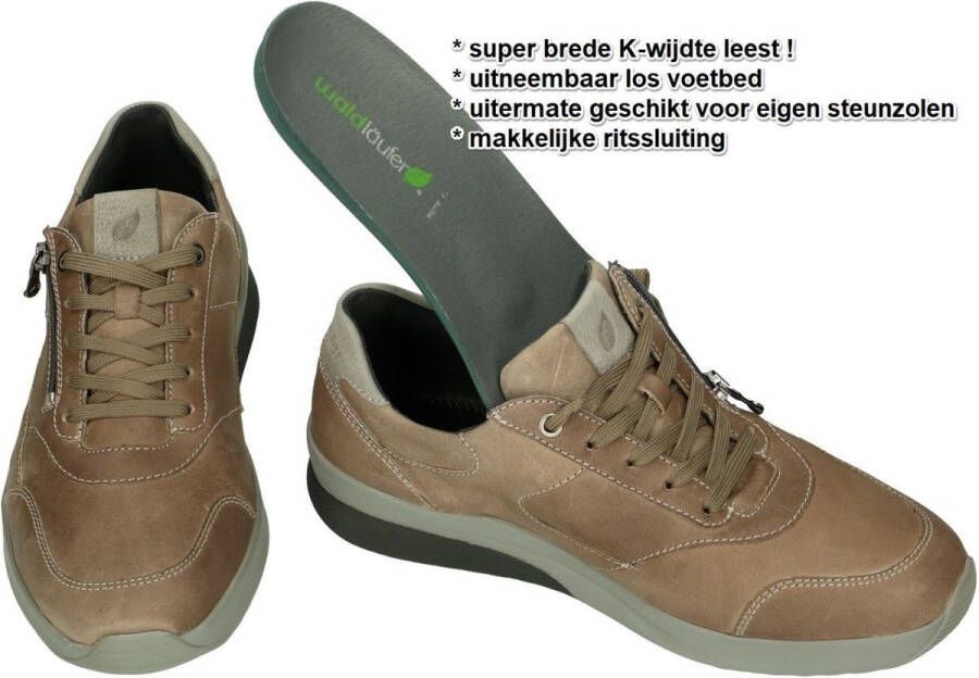 Wäldlaufer Waldlaufer -Heren taupe sneakers