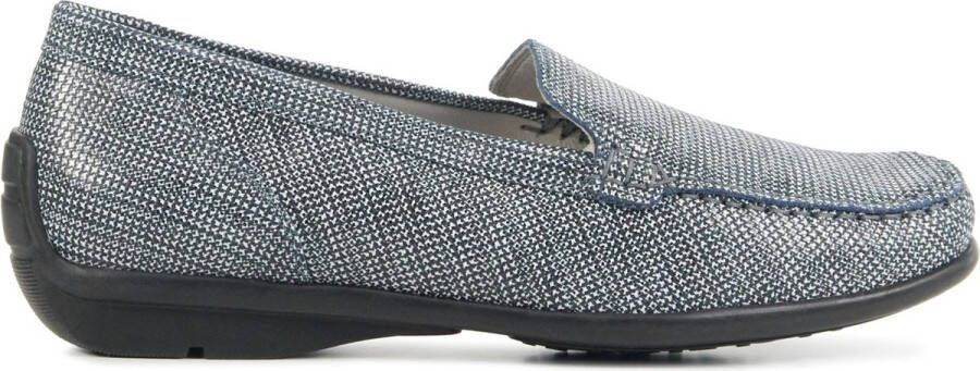 Wäldlaufer Waldlaufer Instappers Loafers Female Damesschoenen Leer 431000 Blauw combi +