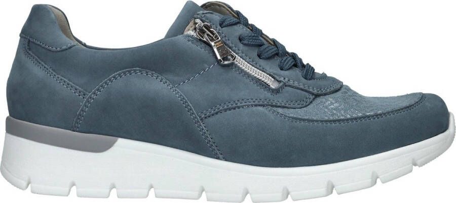 Wäldlaufer Waldläufer OrthoTritt Dames Sneaker 626k02-312-263 Jeansblauw Wijdte K ½ (38.5)