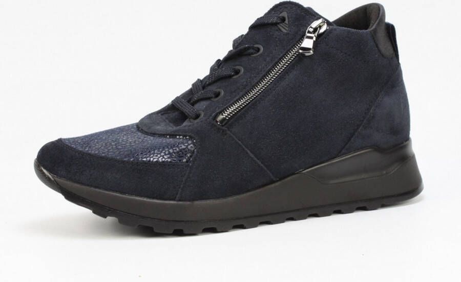 Wäldlaufer Dames Veterschoenen Waldlaufer Hiroko 364h81-301-021 Donkerblauw ½