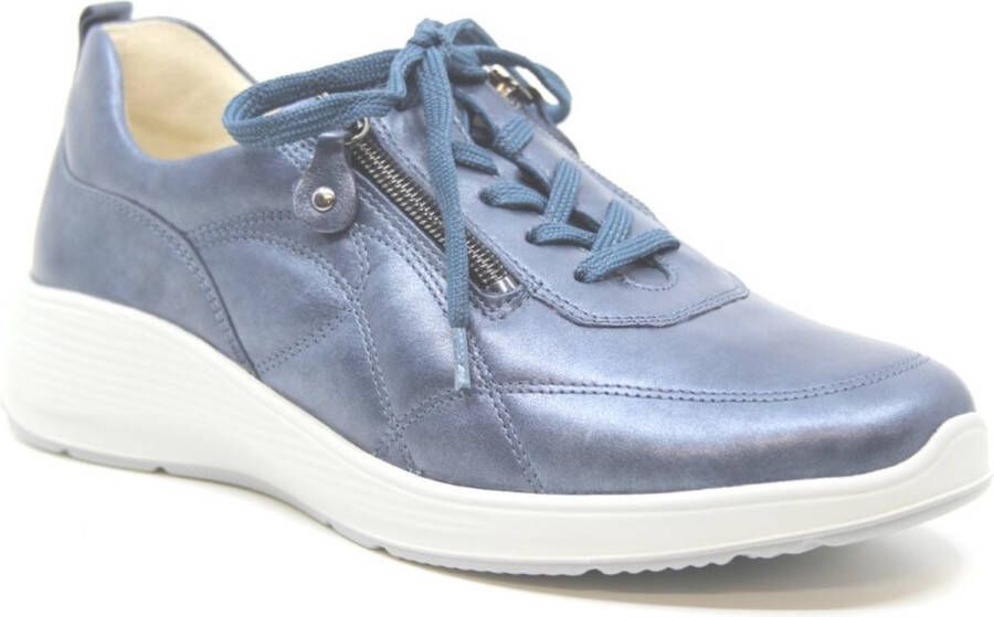 Wäldlaufer Waldlaufer Sneaker 698001 155 206 Blauw Metallic Wijdte K