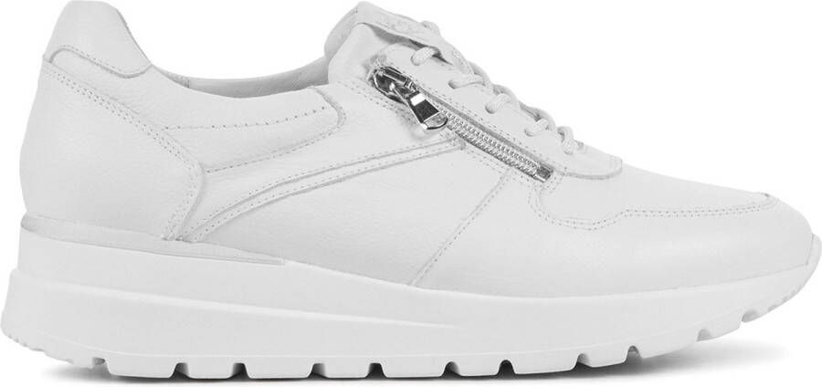 WALDLAUFER Waldläufer Lage Sneakers Dames 793007 Led Maat: 36 5 Materiaal: Leer Kleur: Wit