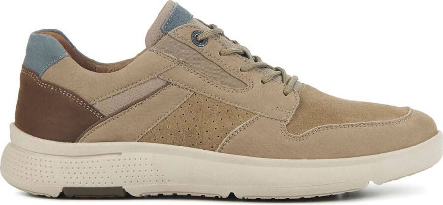 WALDLAUFER Waldläufer Lage Sneakers Heren 984002 Maat: 43 5 Materiaal: Leer Kleur: Bruin