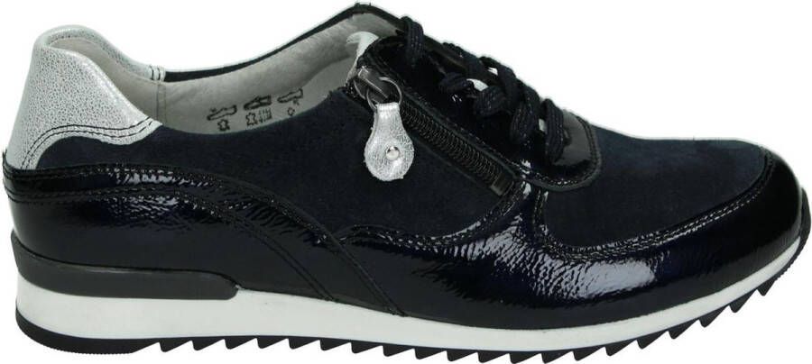 Waldläufer H- Sneaker Hurly 370013 701 878 Blauw Dames