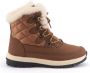 Warmbat Abbott Snowboots Vrouwen bruin crème geel - Thumbnail 1