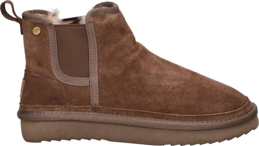 Warmbat Australia Sturt heren chelseaboot Bruin