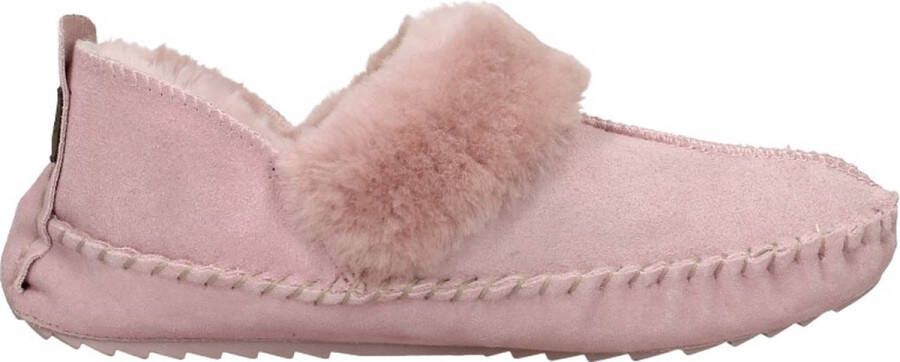 Warmbat Barrine Pantoffels Dicht roze