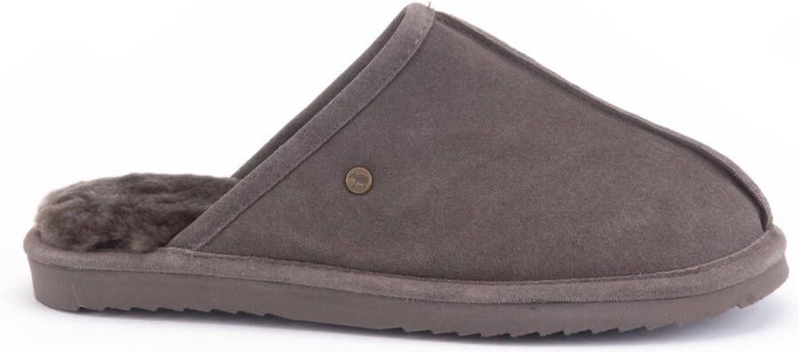 Warmbat Pantoffels Barron BRR421088 Pebble Bruin